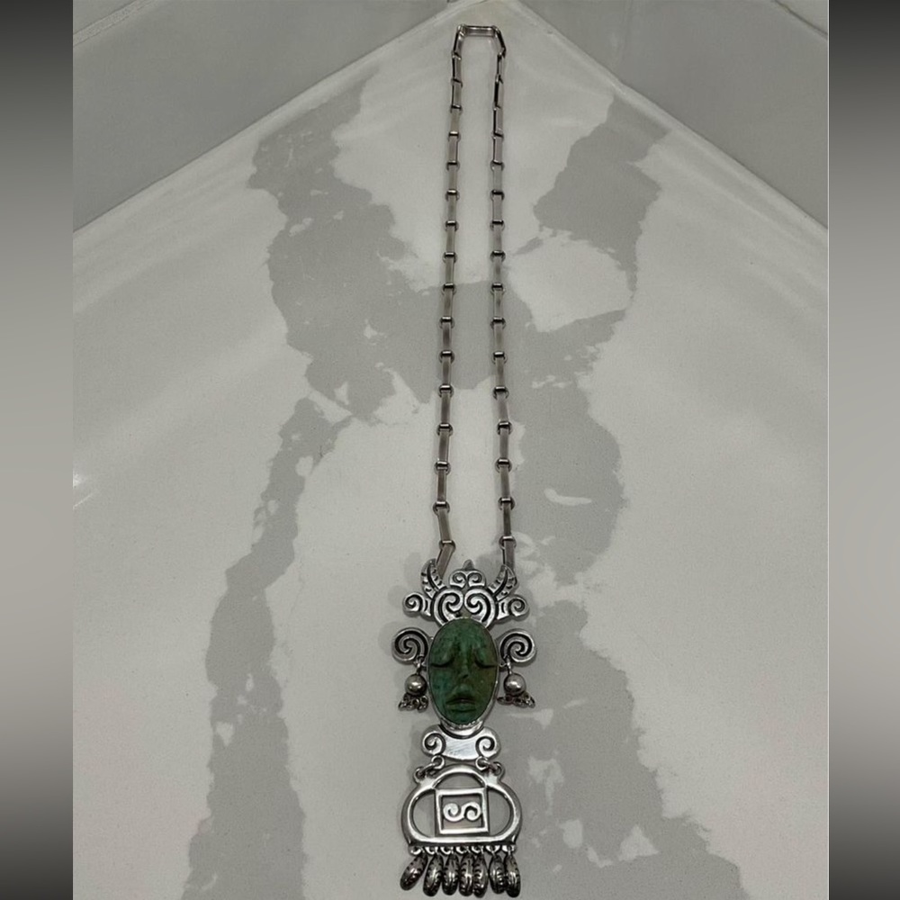 Vintage Taxco sterling silver heirloom piece ❤️ gorgeous Mexican sterling - Picture 3 of 12